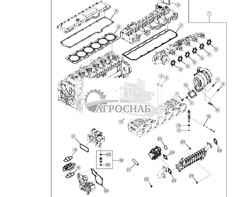 9901 Комплект прокладок для снятия головки блока цилиндров - ST5487 135.jpg